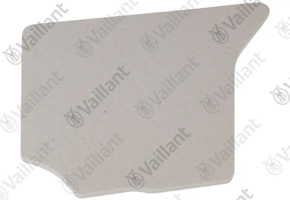 VAILLANT Wärmedämmung in rechteckiger Form, farblich neutral, für die Verwendung in Heizungsanlagen.